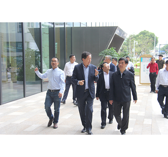 江西省政协副主席雷元江一行参观Z6·尊龙凯时城