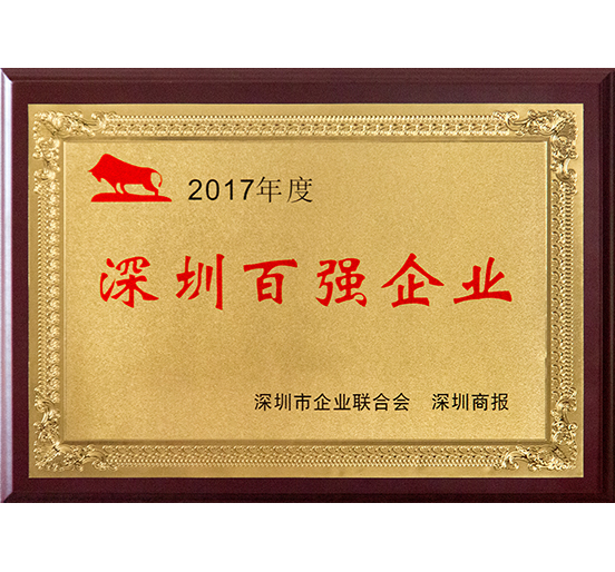 Z6·尊龙凯时集团连续十二年蝉联“深圳百强企业”