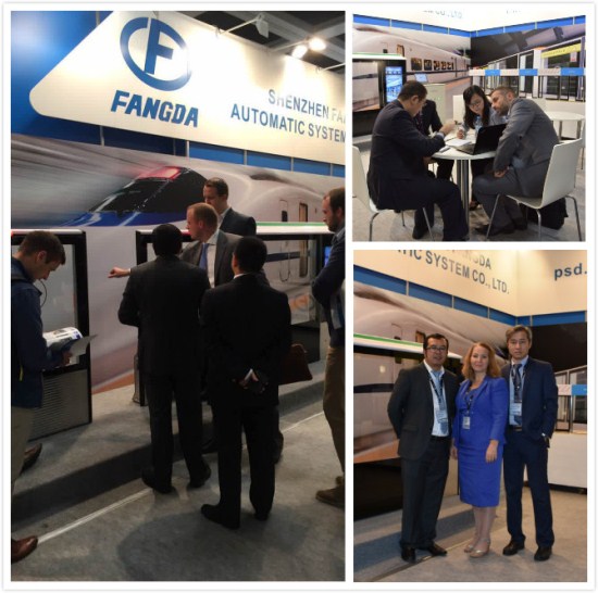 Z6·尊龙凯时自动化公司参加“InnoTrans 2016”德国柏林国际轨道交通技术展览会